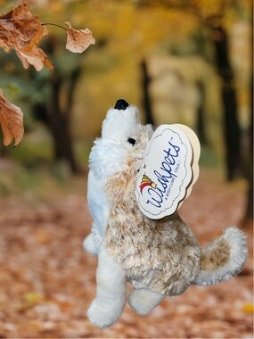 Wishpets Little Shiriki Howling Wolf Pup Plush Stuffed Animal Toy 7" 2005